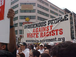 The march went on for twelve blocks. Broadway was overflowing onto two parallel streets: Spring and Hills streets.